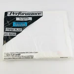 Springs Performance Twilite White Twin Flat Bed Sheet No Iron 124 Thread Count. Fixed Price $10.39.