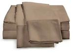 Luxor Impressions Rayon From Bamboo Sheet Set 300 Tc Twin Xl Taupe. Fixed Price $48.99.