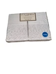 Elizabethan By Cht Luxury Sateen Embroidered Organza Hem 230COUNT King Sheet Set. Fixed Price $64.99.