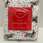 Joyland Christmas Dog Dachshund Super Soft Microfiber Queen Sheet Set. Fixed Price $29.50.