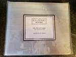 New Westport Flat Sheet Queen 600 Thread Count 100% Egyptian Cotton ($80). Fixed Price $29.09.