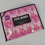 Hot Pink Fire Flames Print 4PC Full Sheets Set White Red Harley Girl Biker Chic. Fixed Price $43.96.