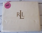 New Ralph Lauren Addison Wicket Yellow King Flat Sheet 2 Available. Fixed Price $42.00.