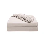 Shunjie.home 2-PACK Pure Cotton Fitted Sheet King Size 600 Thread Count 16 Deep. Fixed Price $82.81.