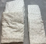 Members Mark 6 Pc Sheet Set King Size Green Floral Flat/fitted/pillowcases (4). Fixed Price $51.66.