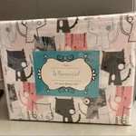 Microfiber Whimsical Cat Kitty Printed Sheets Elite Home Products 3 Piece Set. Fixed Price $40.00.