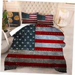 Dirty Usa American Flag Comforter Set Size Textured Twin Mutbz 05. Fixed Price $58.65.