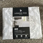 London Fog Ultra Soft Full Sheet Set 4 Piece Brushed Microfiber. Fixed Price $15.99.