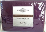 Pointehaven Flannel Sheet Set 200 Gsm, 6 Oz, Plum Heavyweight Cotton Deep New. Fixed Price $81.99.