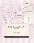Laura Ashley Full Sheet Set Jaynie Ticking Stripe Pink 4PC Farmhouse Cottage. Fixed Price $69.99.