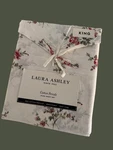 Nip Laura Ashley King Sheet Set 4 Pcs 100% Cotton Percale Flowers Cream. Fixed Price $68.99.