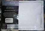 Southern Textiles Usa Maxicale Soft 300 Tpi King Sheet Set 100% Cotton Sateen. Fixed Price $65.00.
