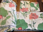 Vintage Wamsutta Water Flower Poppy Sheet Set,queen FLAT,FITTED,2 Pillowcases,t. Fixed Price $65.75.