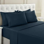 1800 Series 6-PIECE Bed Set Soft Deep Pocket Twin King Queen Full. Fixed Price $18.99.