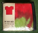 Morgan Home Fashions 'swirl' Tie Dye 100% Cotton Knit Jersey Full Sheet Set. Fixed Price $29.95.