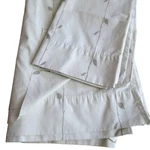Jc Penney King Size Flat Sheet Light Green Leaf 2 Pillowcases Usa Made Vintage. Fixed Price $34.95.