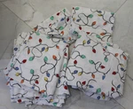 Pottery Barn 100% Cotton Full Sheet Set Holiday String Lights. Fixed Price $45.99.