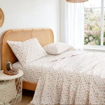 Hengweitext Queen Set, 4 Piece Printed Pink Floral Pattern Bed S.... Fixed Price $30.46.