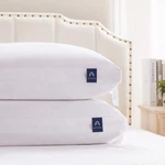 2-PACK King Size Memory Foam Pillows Adjustable Loft Cotton Cover Firm Support. Fixed Price $79.98.