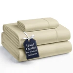 Casa Platino Twin Xl Sheets, Prewashed Ultra Soft Sheet, Breathable C.... Fixed Price $29.02.