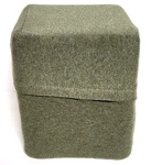 Threshold Queen Size Cotton Jersey Sheet Set - Heather Green. Fixed Price $38.99.