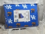 Kentucky Wildcats College Covers Full Bed Set Sheets With Matching Pillow Cases. Fixed Price $63.74.