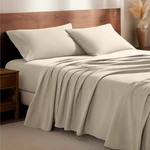 Bare Home Flannel Sheet Sets - 100% Cotton Deep Pocket. Fixed Price $69.99.