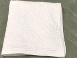 Lauren Ralph Matelasse Floral Cotton Euro Sham White Rn 116947. Fixed Price $44.99.