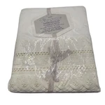 Vintage Wamsutta Supercale Plus Ivory Eyelet Pillowcases Nos Standard Pair. Fixed Price $24.95.