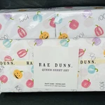 Rae Dunn Queen Size Sheets Set Halloween Jack Lanterns Pumpkins Boo! New. Fixed Price $48.80.