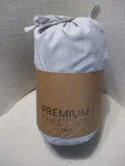 Hypoallergenic 4-PIECE Light Gray Microfiber Premium Queen Sheet Set Ienjoy. Fixed Price $26.99.