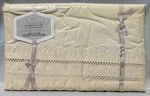 Vintage Wamsutta Supercale Plus Queen Flat Sheet Nos Eyelet Lace Cream Usa. Fixed Price $39.99.