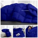 Royal Blue Solid Down Alternative Comforter Sets 300 Gsm 100% Cotton. Fixed Price $280.79.