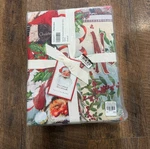 Pottery Barn Norman Rockwell Sheet Set Queen New Christmas Santa Cotton Luxury. Fixed Price $139.99.
