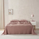 Natural Home 100% European Flax Linen Sheet Set (rose Gold) - Super King Bed. Fixed Price $384.94.