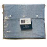 Ralph Lauren Workshirt Chambray Queen Flat Sheet Blue New. Fixed Price $53.99.