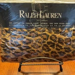 Ralph Lauren Aragon Twin Deep Fitted Sheet 100% Cotton Leopard Print New. Fixed Price $79.99.
