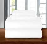 Elegant Comfort Luxury Soft 1500 Premium Hotel Quality Wrinkle Queen, White. Fixed Price $36.99.