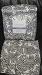 Charisma 6PC Queen Sheet Set 4 Pillow Cases (+3 Extra) Black & White Paisley New. Fixed Price $150.00.