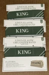 Target King Linen Elastic Organizer Bands Set Lot X3 Green For Storage New Nos. Fixed Price $30.00.