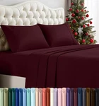 Utopia Bedding Queen Set 4 Piece For Size Bed, Soft .... Fixed Price $41.12.