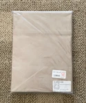 The Company Store Flat Sheet Supima Sateen E1I4 Twin Size Driftwood 500 Tc. Fixed Price $19.99.
