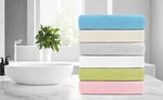 Dan River 24 Piece Popcorn Cotton Bath Towel Set. Fixed Price $57.99.
