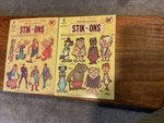1975 T.v. Pals Stik Ons Sticker Sheets - King Features Hanna Barbara Nos (2). Fixed Price $6.00.