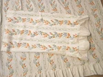 Vintage Pequot Floral Twin Bed Sheet Set Ruffle 2 Shams 1 King Standard. Fixed Price $23.90.