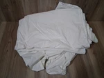 Simply Shabby Chic King Size Bed Skirt Ruffled White 16" Drop Flaw. Fixed Price $35.00.