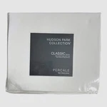 Hudson Park Collection Vanilla Sky Ivory Egyptian Percale Fitted Sheet, Twin. Fixed Price $32.66.