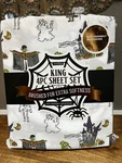 Halloween King Sheet Set Ghost Haunted House Monster Dracula Tiktok Mash. Fixed Price $59.89.
