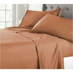 Liz Claiborne 600TC Cotton Sateen Dobby Stripe Wrinkle Free Sheet Set. Fixed Price $50.00.