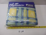Vintage Signature Designer Collection 3 Pc Plaid Twin Bed Set New Yellow & Blue. Fixed Price $34.99.